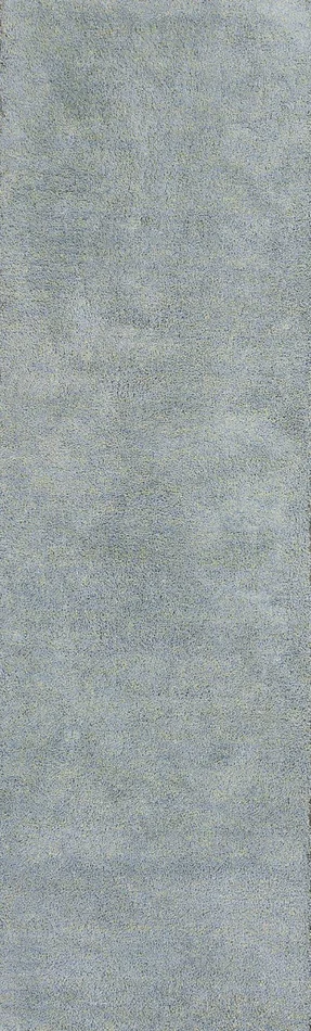2′ x 8′ Blue Heather Indoor Shag Runner Rug