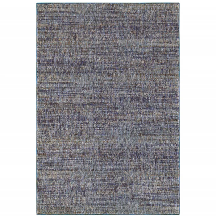 3′ x 5′ Gold Rust Brown and Ivory Power Loom Stain Resistant Area Rug