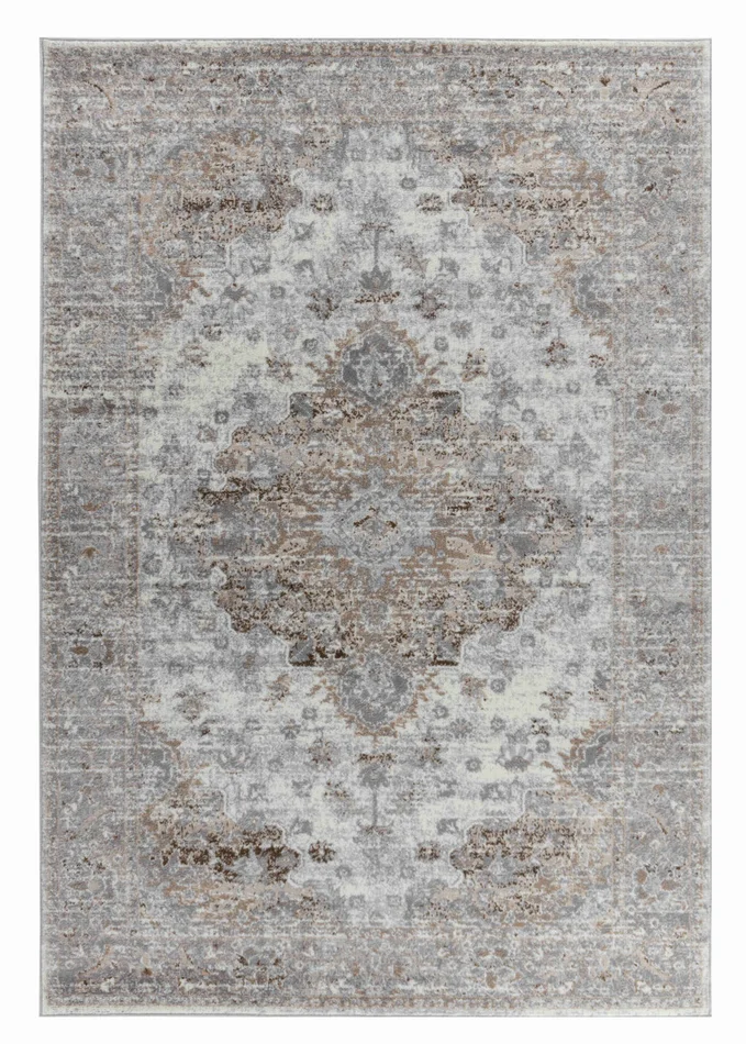 4′ x 6′ Brown Oriental Area Rug