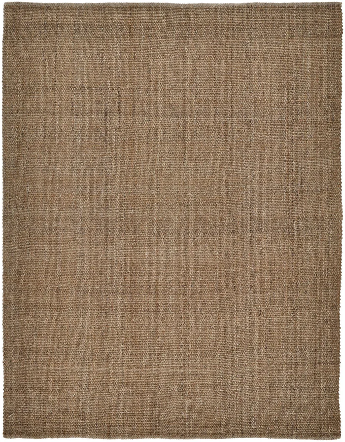 5′ x 8′ Brown Hand Woven Area Rug
