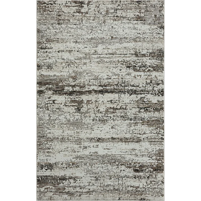 8′ x 10′ Beige Abstract Distressed Area Rug