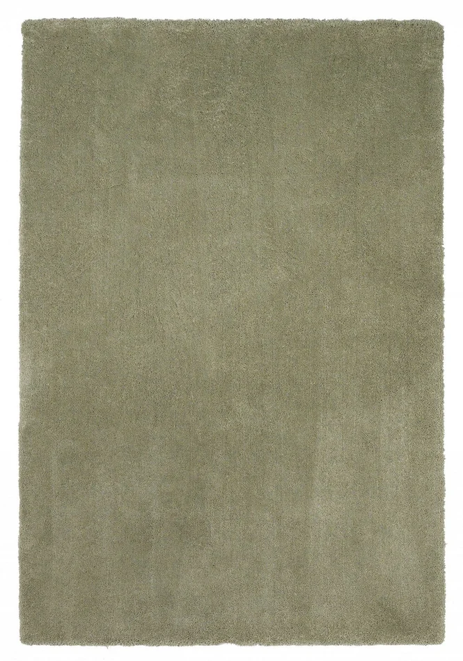 8′ x 11′ Solid Color Sage Green Shag Area Rug