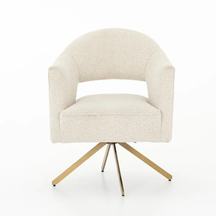 Adara Knoll Natural Desk Chair | ready to ship!