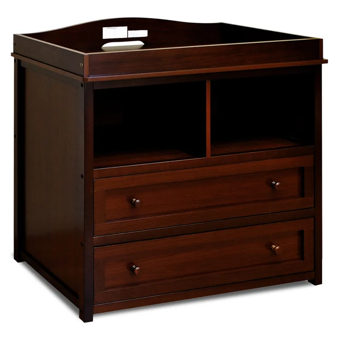 AFG Leila 2 Drawer Changer in Espresso