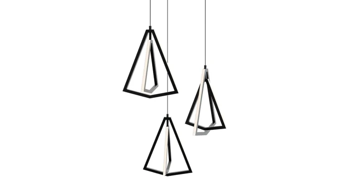 AFX Gianna 28″ Wide LED Multi Light Pendant