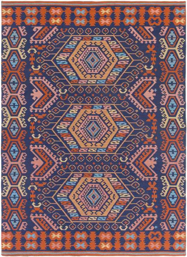 Alcester Global Navy Area Rug