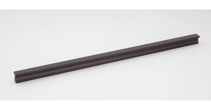 Alno Linear 18″ Center to Center Flush Mount Rectangle Solid Brass Cabinet Handle / Drawer Pull