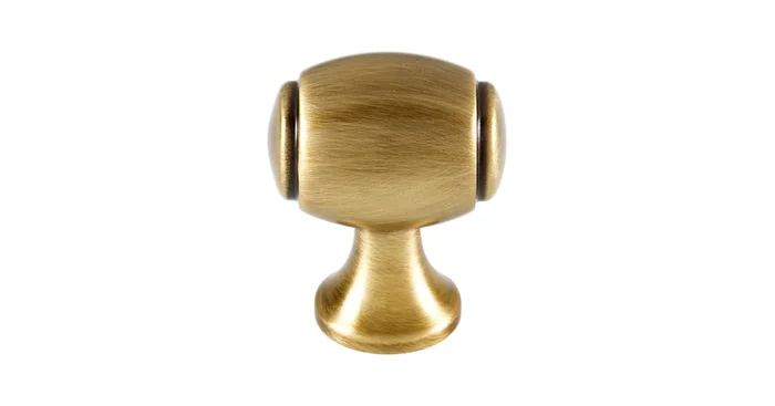 Alno Royale 1″ Traditional Estate Solid Brass Oval Cabinet Knob / Drawer Knob