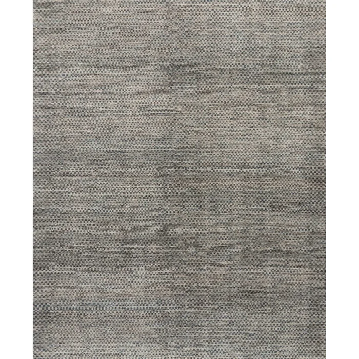 Amara Natural/Slate Hand-Knotted Rug