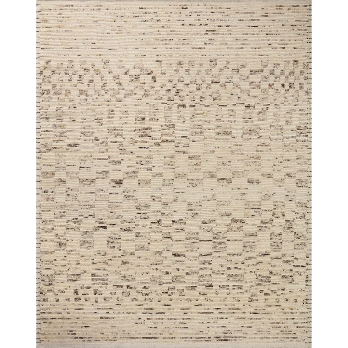 Amber Lewis x Loloi Briyana Natural / Granite Hand-Knotted Rug