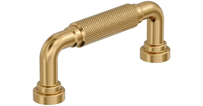 Amerock Collet 3 Inch Center to Center Knurled Handle Cabinet Pull