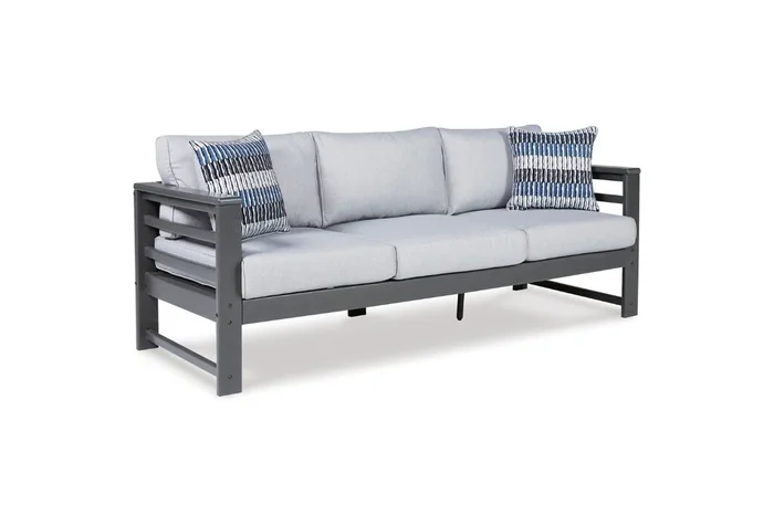 Amora Outdoor Sofa in Charcoal