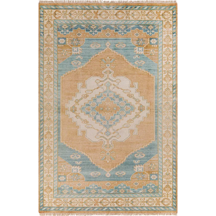 Anadolu Ocean / Rust Hand-Knotted Rug