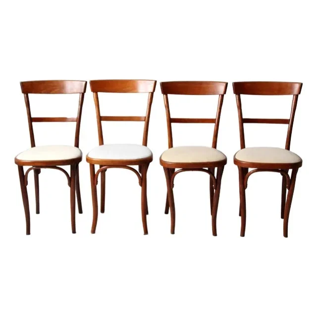 Antique Bentwood Chairs Set of 4