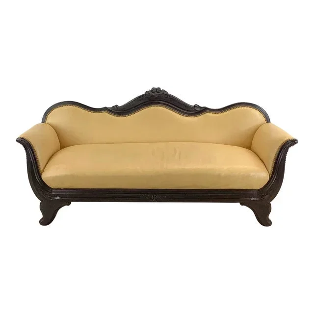 Antique Duncan Phyfe Style Empire Sofa