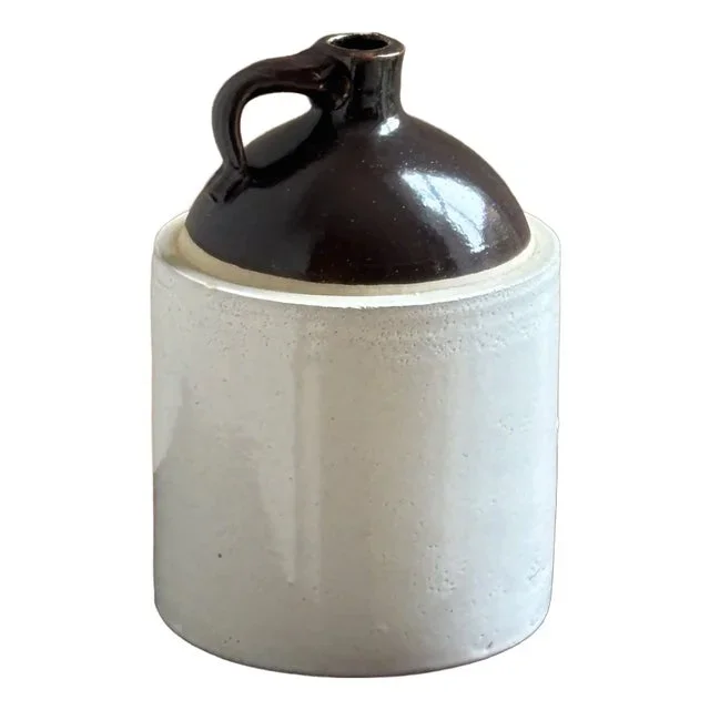 Antique Stoneware Whiskey Jug