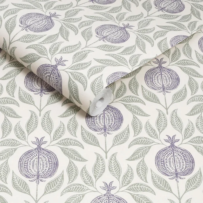 Apple Of Grenada Wallpaper – Purple & Green