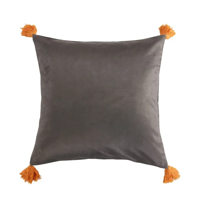 Aria Square Pillow with 4 Tassels, 20×20