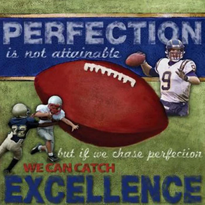 Art 4 Kids Perfection – Football Wall Art