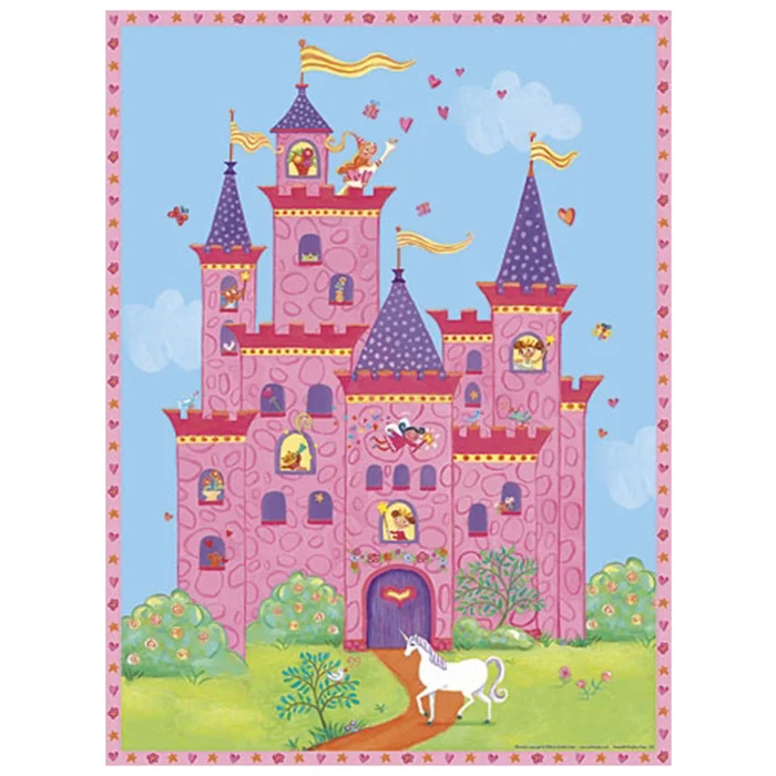 Art 4 Kids Princess Palace Wall Art