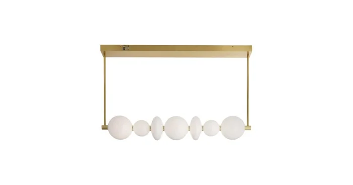 Arteriors Raphael 48″ Wide Linear Chandelier