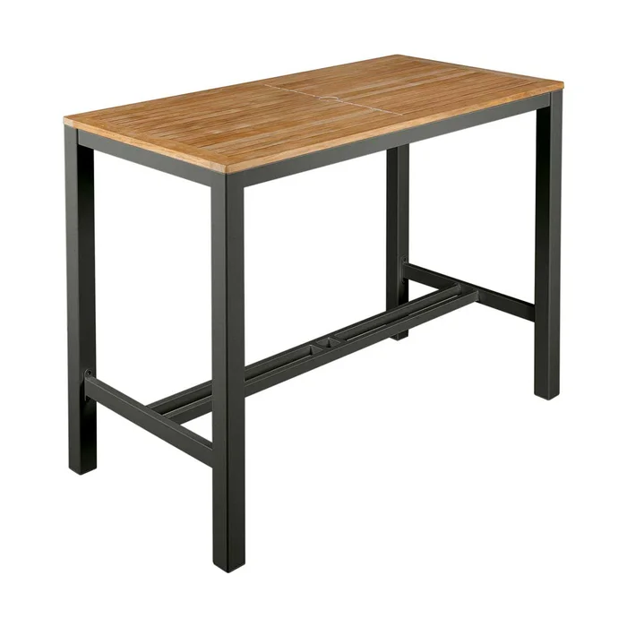 Rectangle Counter Table Aura Rectangular Counter Height Table ⋆ Modernari Vista Style