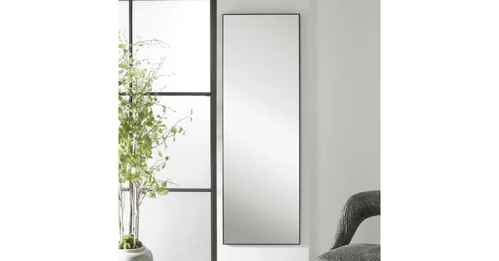 Bellevue 20″ W x 60″ H Rectangular Framed Bathroom Mirror