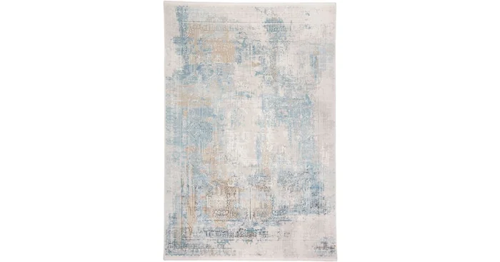 Bellevue Hallam 6-1/2′ x 9-1/2′ Viscose Vintage Rectangular Area Rug From the Logan Collection