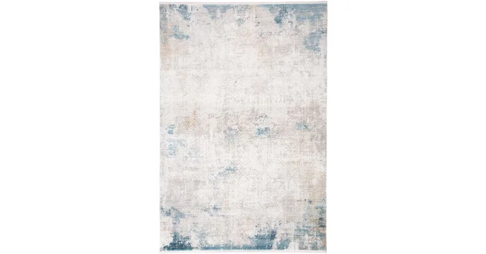 Bellevue Haven 3′ x 5′ Viscose Vintage Rectangular Area Rug From the Logan Collection