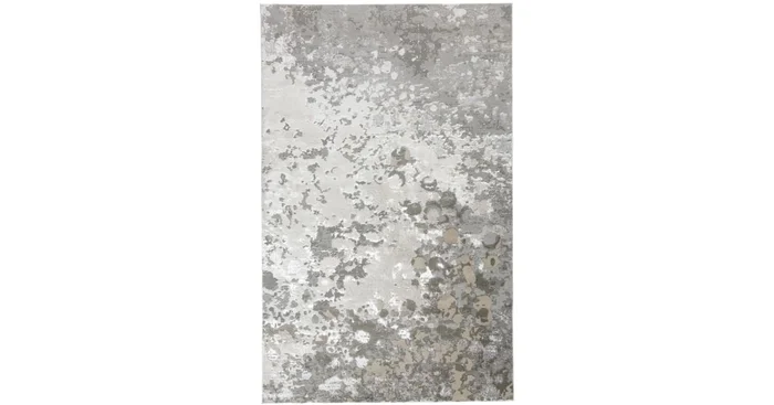 Bellevue Nelson 1-3/4′ x 2-3/4′ Polyester Abstract Rectangular Throw Rug From the Owen Collection