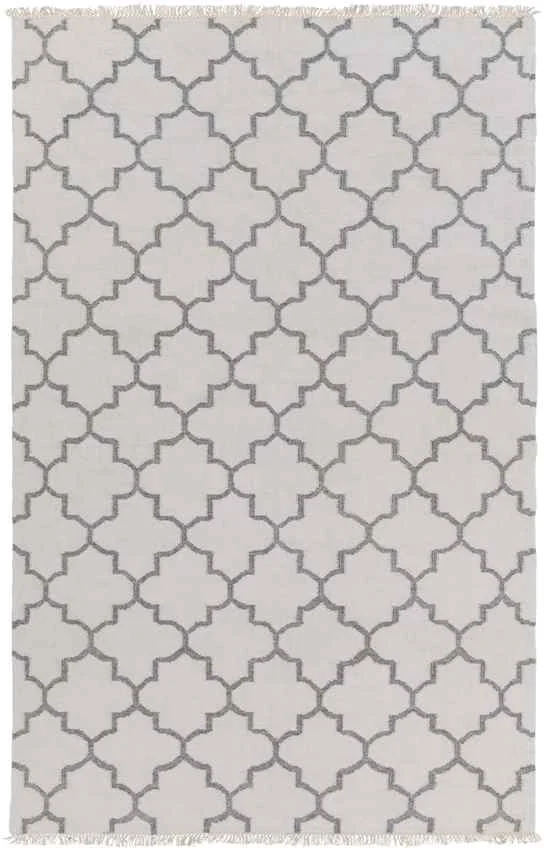 Bentley Cottage Light Gray/White Area Rug