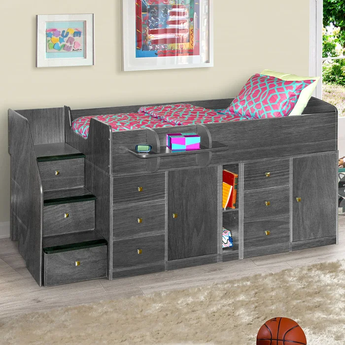 Berg Sierra Twin Captain’s Bed with Storage