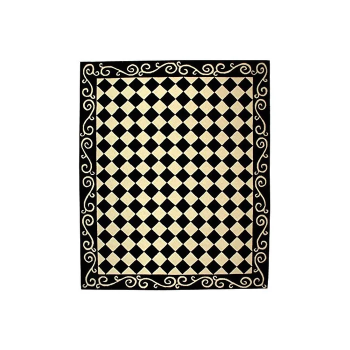 Black Ivory Transitional Area Rug 11×9