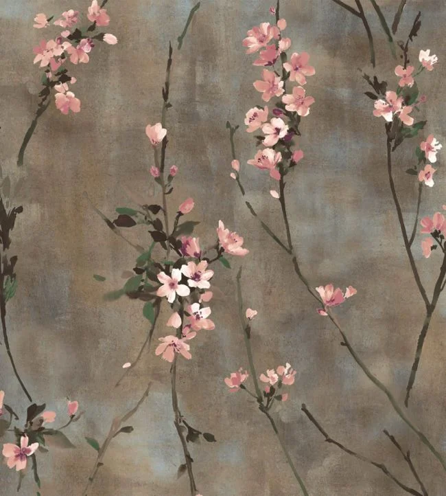 Blossom Wallpaper – Brown Blush