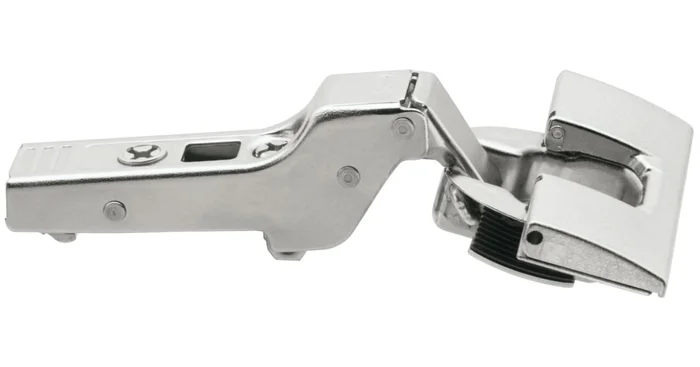 Blum CLIP Top Partial Overlay INSERTA Cabinet Door Hinge with 120-Degree Opening Angle and Self Close Function