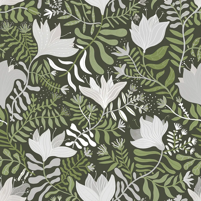 Brita Wallpaper – Green