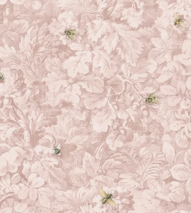 Busy Bee Wallpaper – Blush