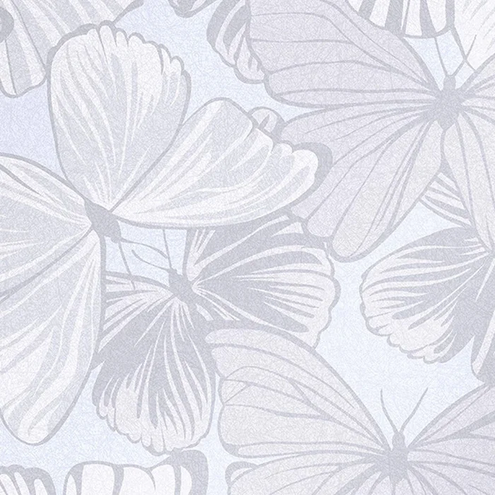Butterfly Garden Wallpaper – Sugared Grey
