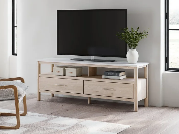 Cadmori Two-tone 71″ TV Stand