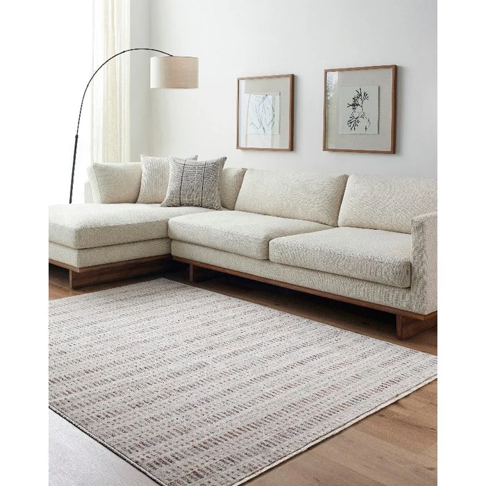 Cerrissa Modern Light Grey Area Rug
