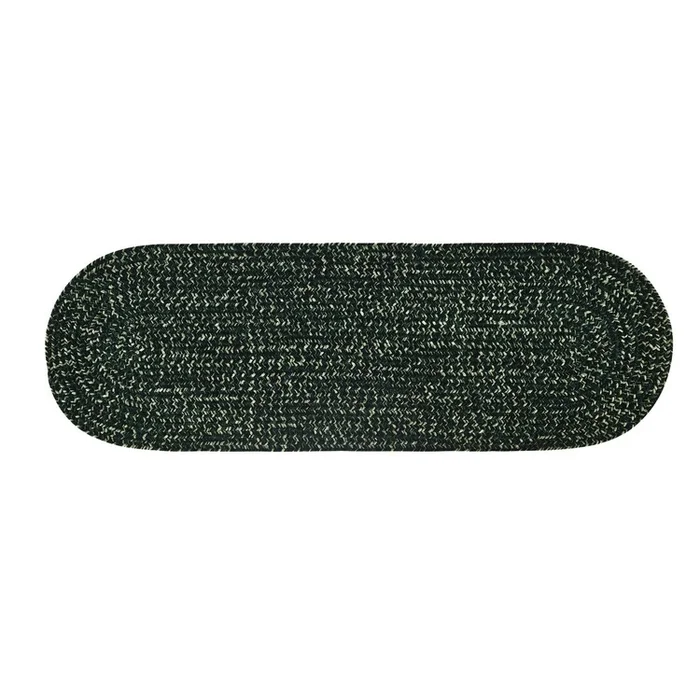 Chenille Tweed Collection 24″ x 72″ Runner in Diluth & Emerald