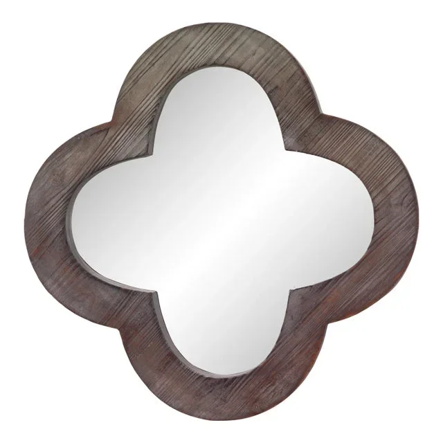 Clover Wood Mirror