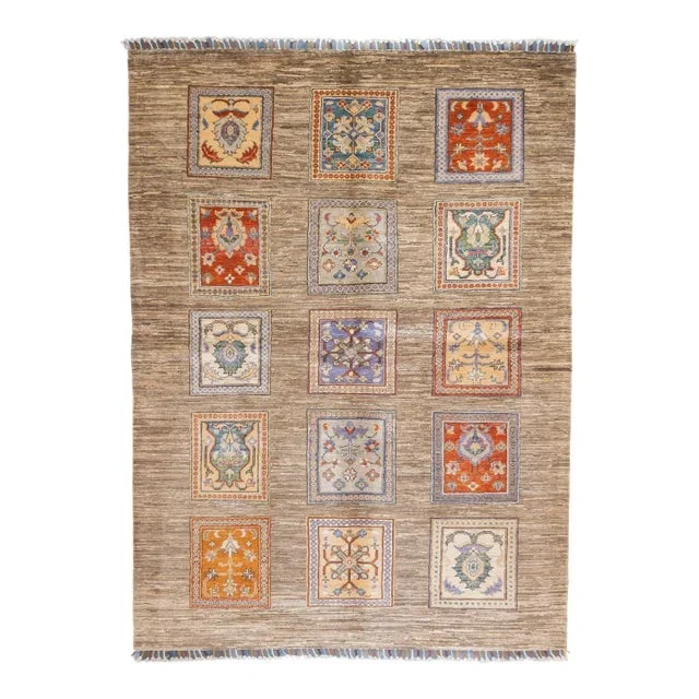 Contemporary Gabbeh Rug 5’8” X 7’10”