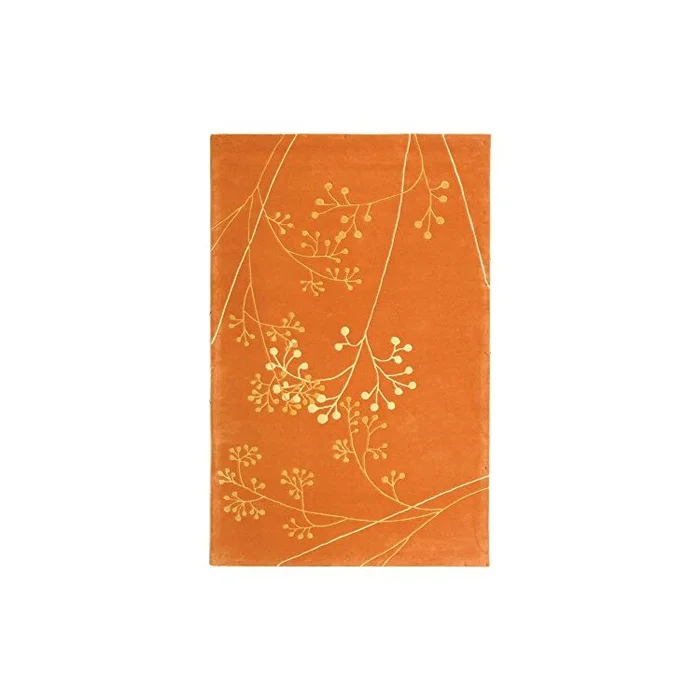 Contemporary Rug – Soho Wool Pile -Rust Style-B