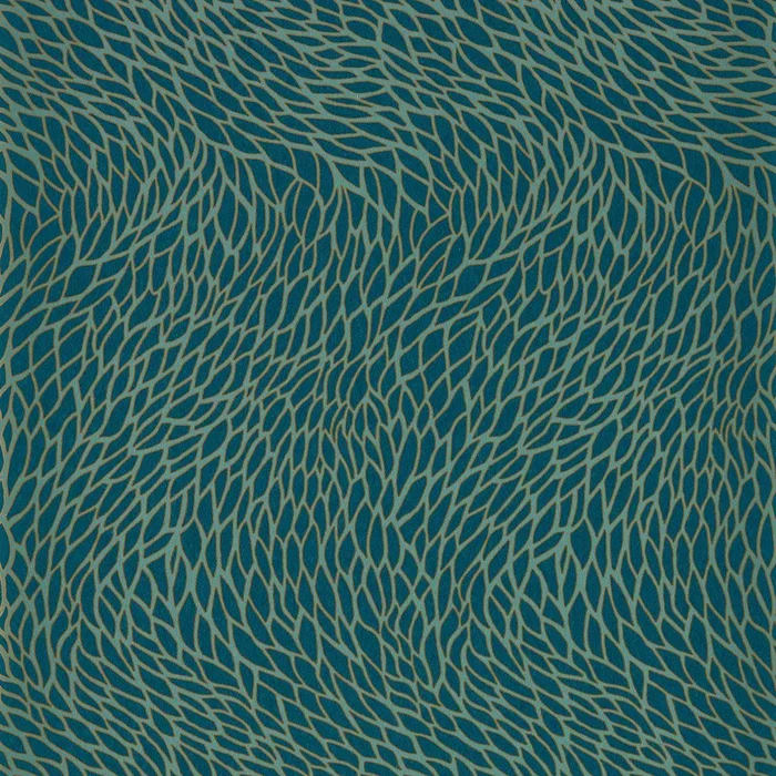 Corallino Wallpaper – Teal – Clarke & Clarke
