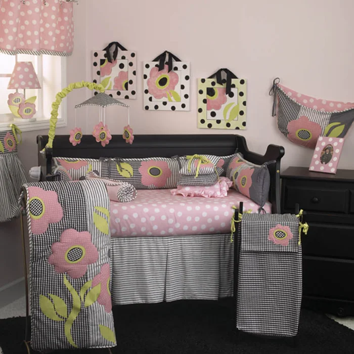 Cottontale Designs Poppy 4 Piece Baby Crib Bedding Set