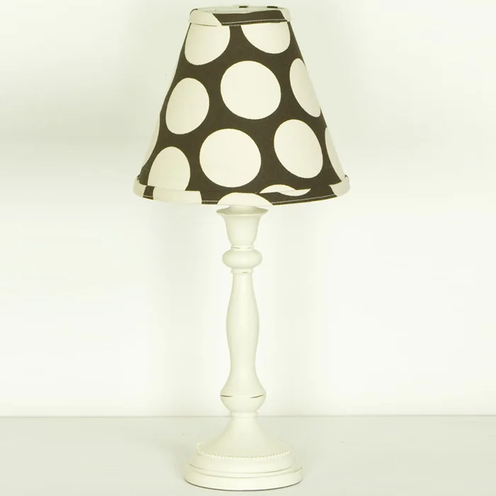 Cottontale Designs Raspberry Dot Lamp and Shade