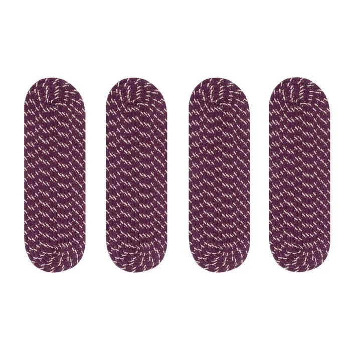 Country Stair Collection 9″ x 29″ Oval in Burgundy Stripe