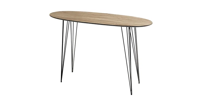 Cyan Design Moon Shot 47-1/4″ Long Wood Top Iron Console Table
