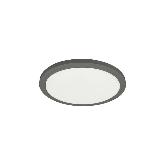 Dainolite 20W Matte Black Flush Mount